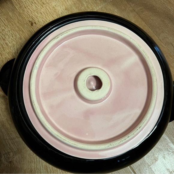 Kenwood oven proof sundial casserole dish pink black - Picture 6 of 7